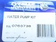Kit pompe à eau Johnson Evinrude 0763736 4CV 1973-1980