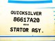 Stator Mercury Quicksilver 86617A20 6-25CV 2T